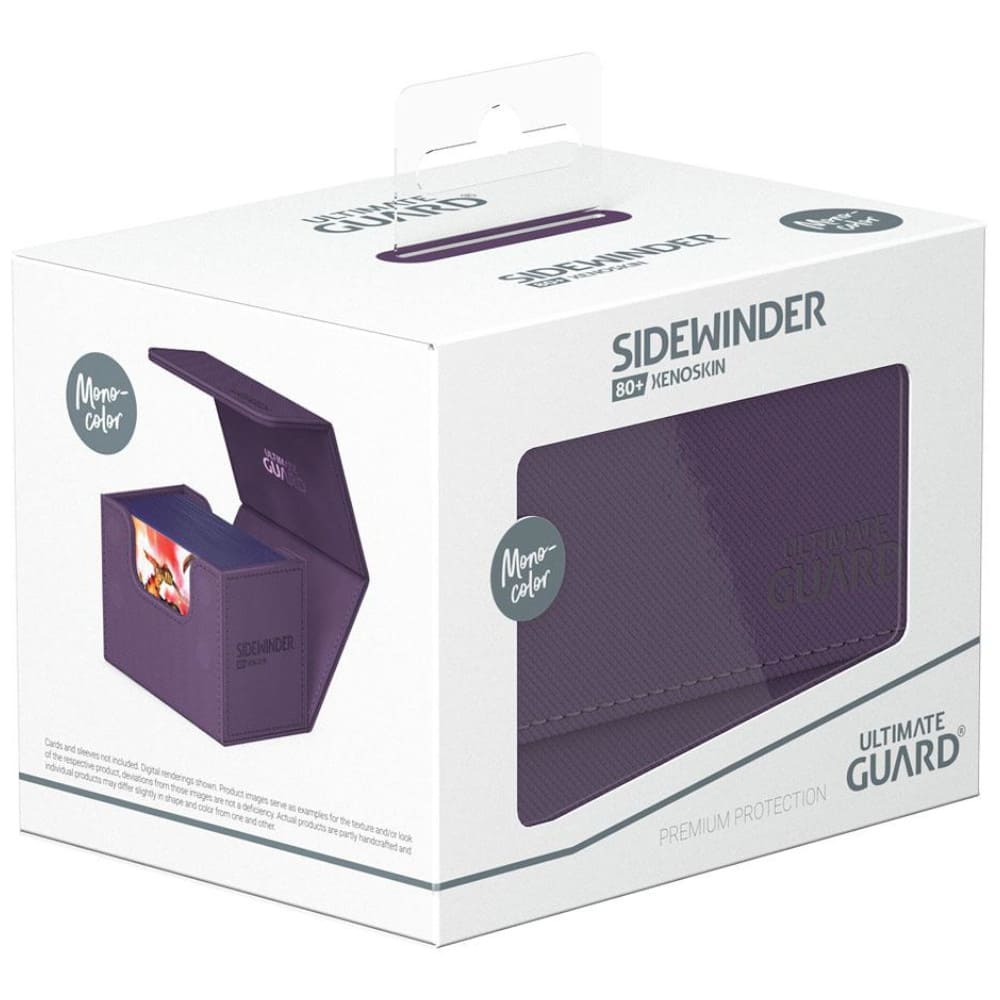 God of Cards: Ultimate Guard Sidewinder XenoSkin 80+ Monocolor Violett Produktbild