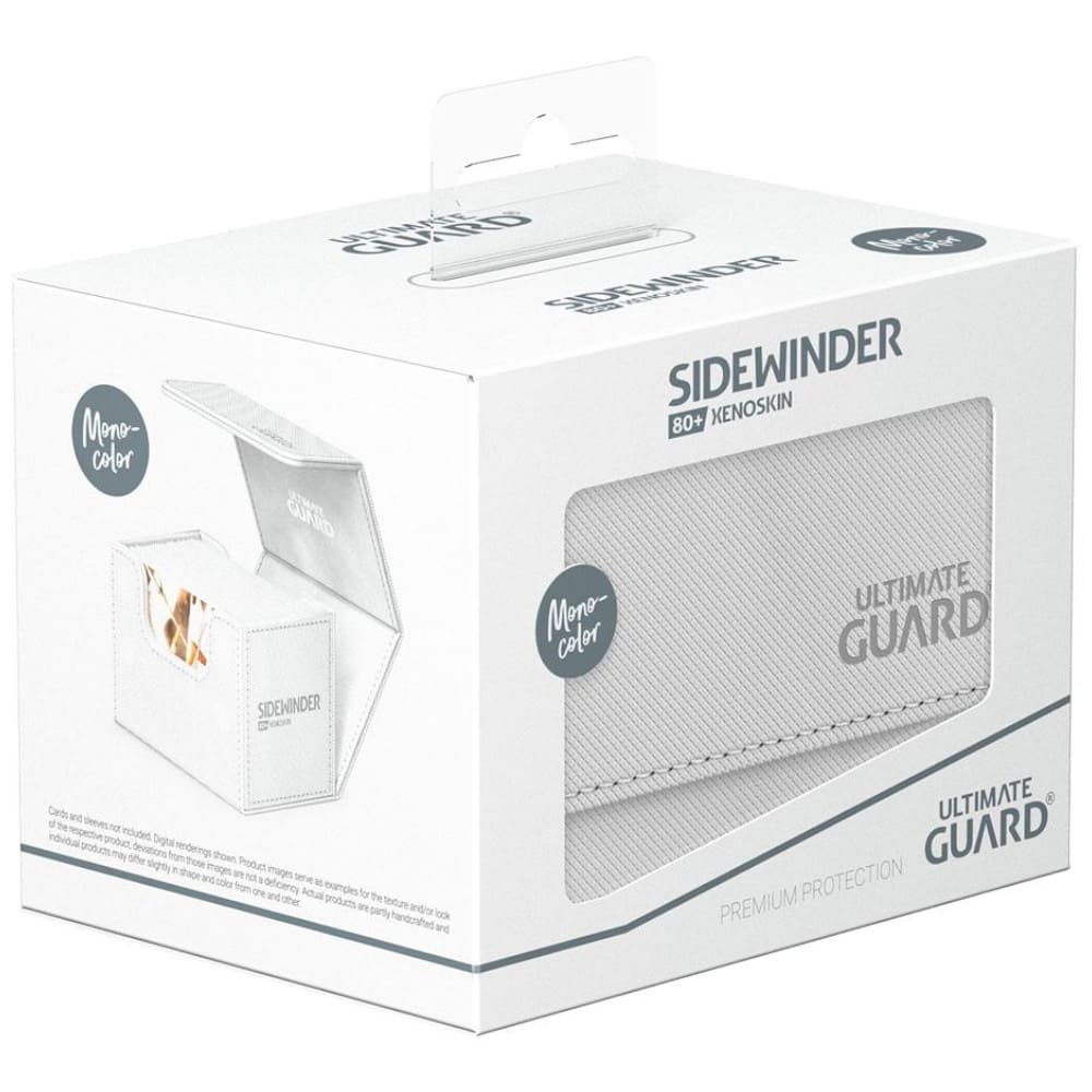 God of Cards: Ultimate Guard Sidewinder XenoSkin 80+ Monocolor Weiß Produktbild