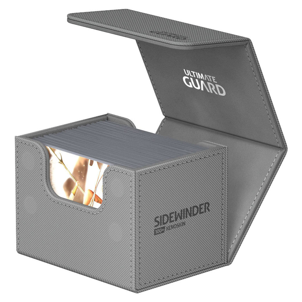 God of Cards: Ultimate Guard Sidewinder Xenoskin 100+ Monocolor Grau Produktbild