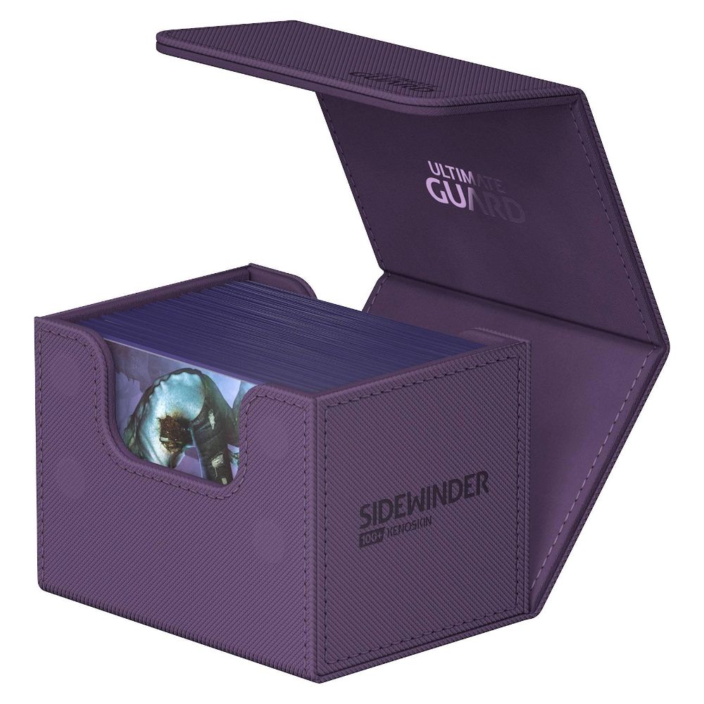 God of Cards: Ultimate Guard Sidewinder Xenoskin 100+ Monocolor Violett Produktbild