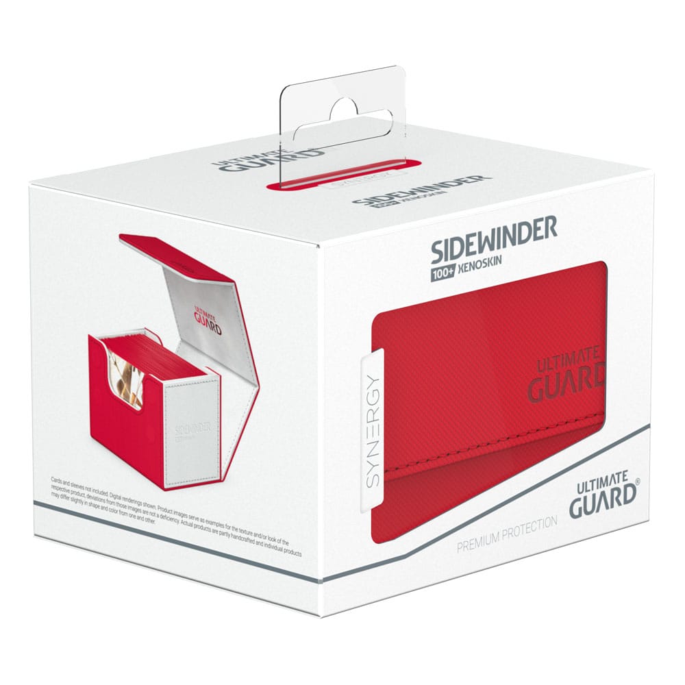 God of Cards: Ultimate Guard Sidewinder Xenoskin Synergy 100+ Rot Weiß Produktbild