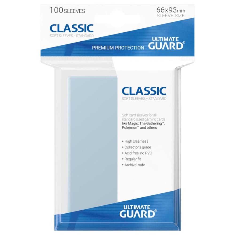 God of Cards: Ultimate Guard Standard Size Classic Sleeves Produktbild