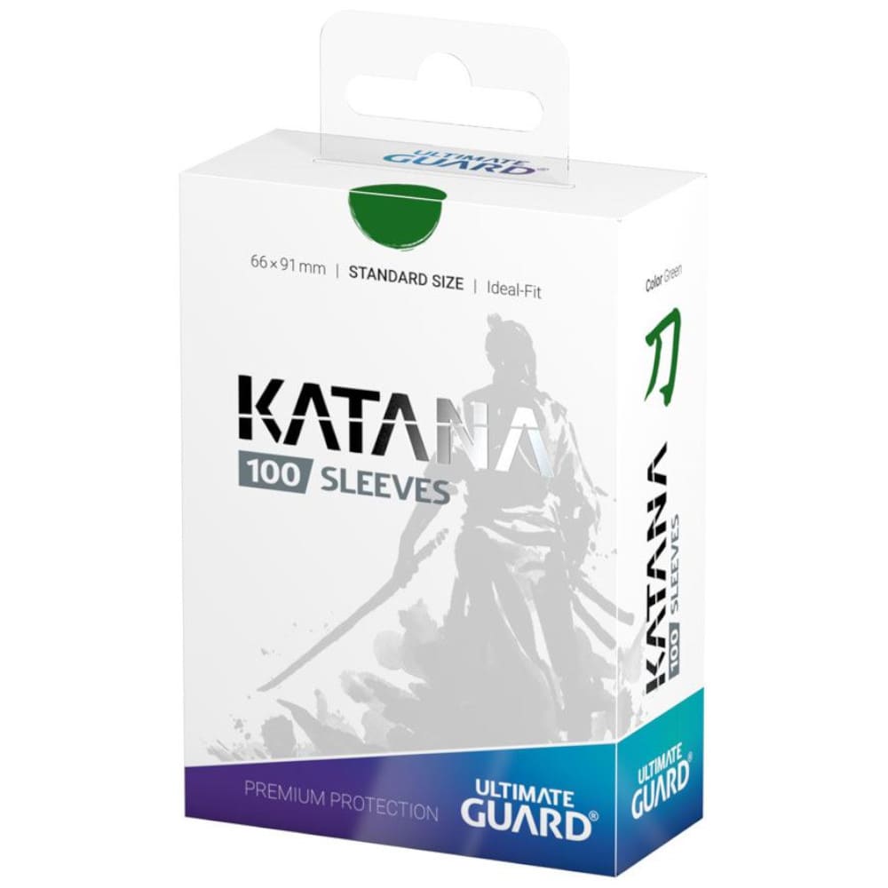 God of Cards: Ultimate Guard Standard Size Katana Sleeves Grün Produktbild
