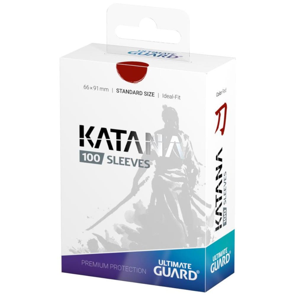 God of Cards: Ultimate Guard Standard Size Katana Sleeves Rot Produktbild