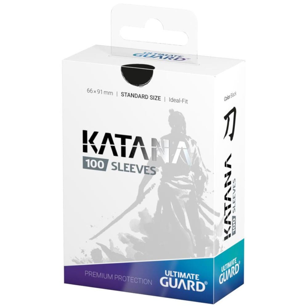 God of Cards: Ultimate Guard Standard Size Katana Sleeves Schwarz Produktbild