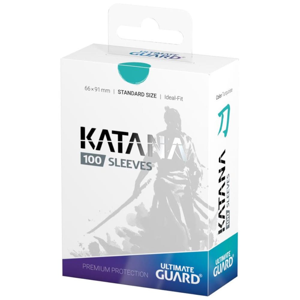 God of Cards: Ultimate Guard Standard Size Katana Sleeves Türkis Produktbild