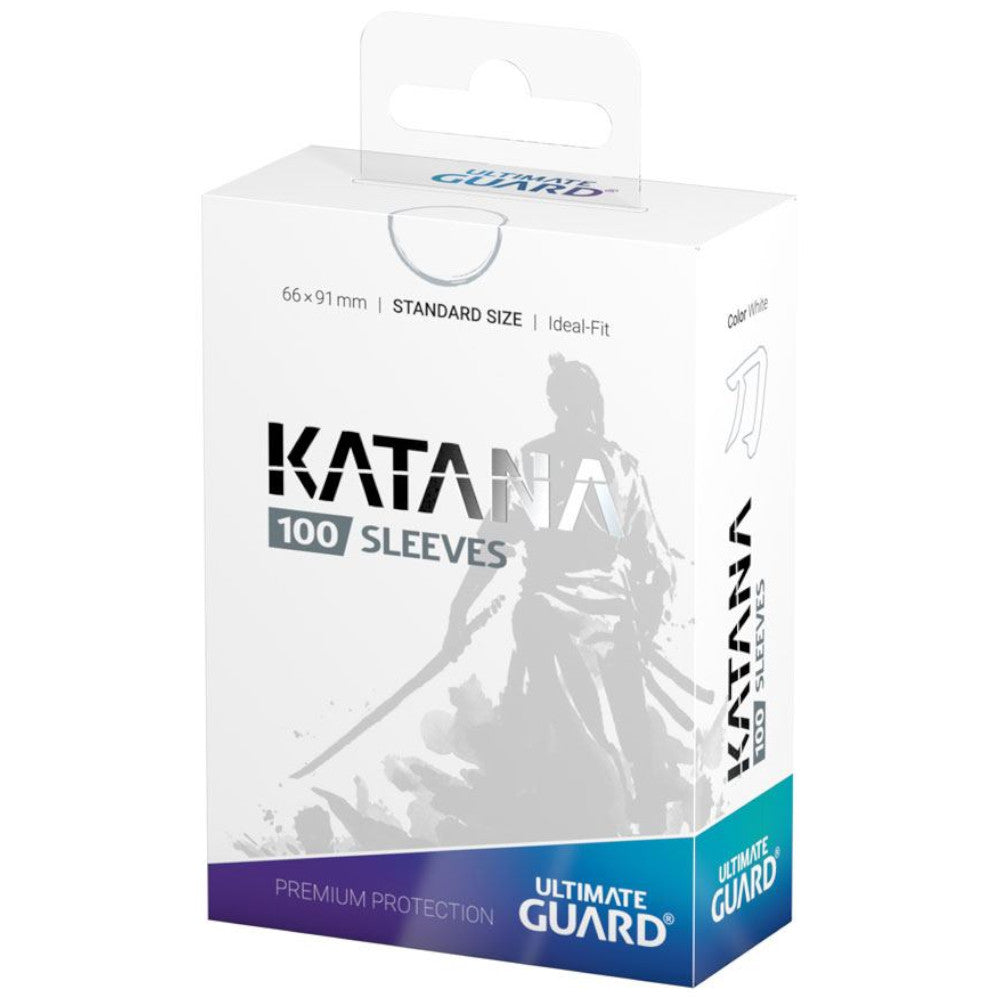 God of Cards: Ultimate Guard Standard Size Katana Sleeves Weiß Produktbild