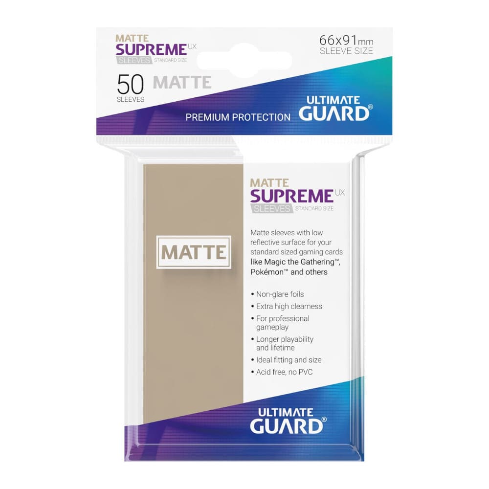 God of Cards: Ultimate Guard Standard Size Supreme 50 Sleeves Produktbild