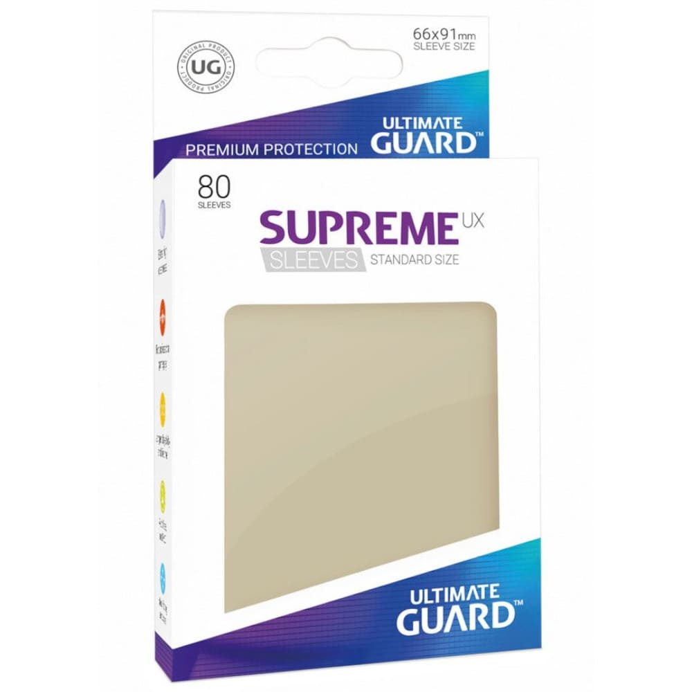 God of Cards: Ultimate Guard Standard Size Supreme UX Sleeves Sand Produktbild