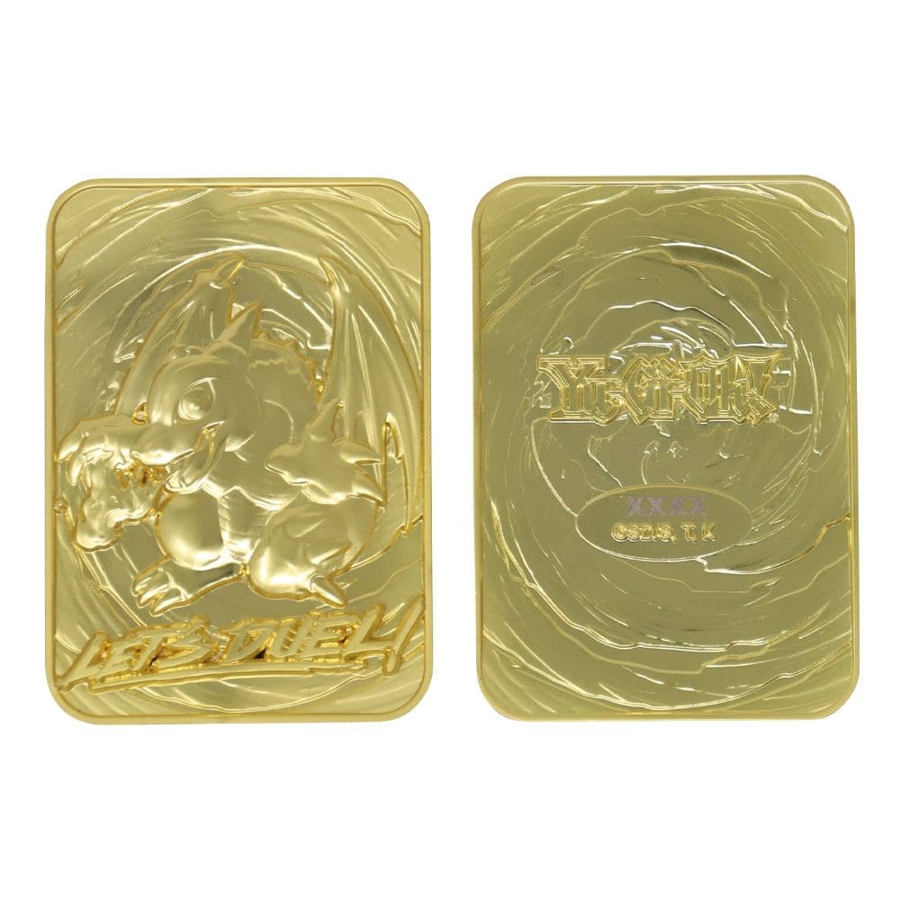 God of Cards: Yu-Gi-Oh! 24k Gold Plated Collectible Baby Dragon 1 Produktbild