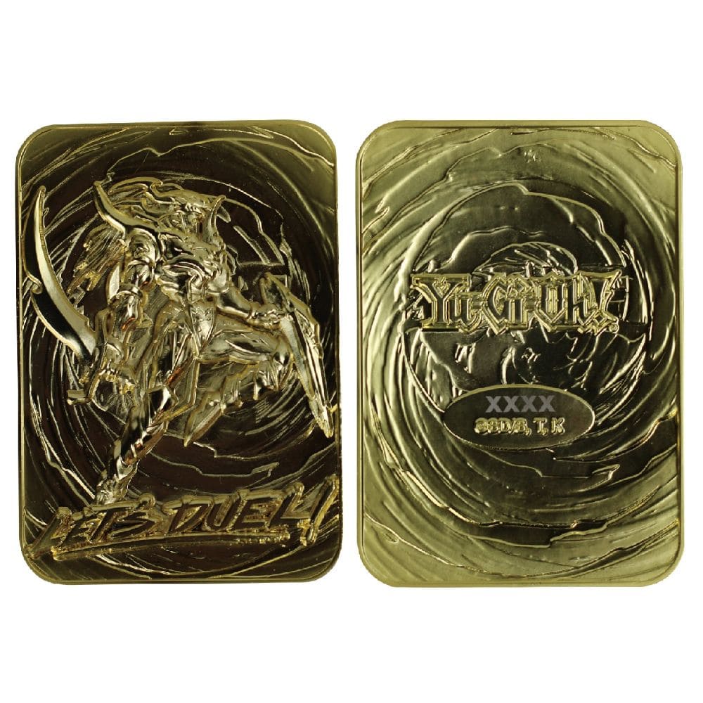 God of Cards: Yu-Gi-Oh! 24k Gold Plated Collectible Black Luster Soldier 1 Produktbild