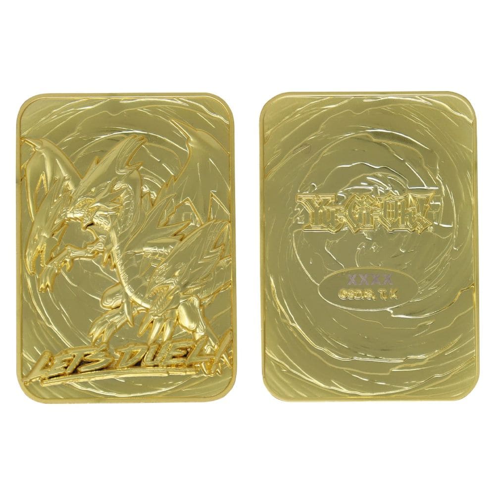Yu-Gi-Oh! <br> 24k Gold Plated Collectible <br> Blue Eyes Ultimate Dragon - God Of Cards