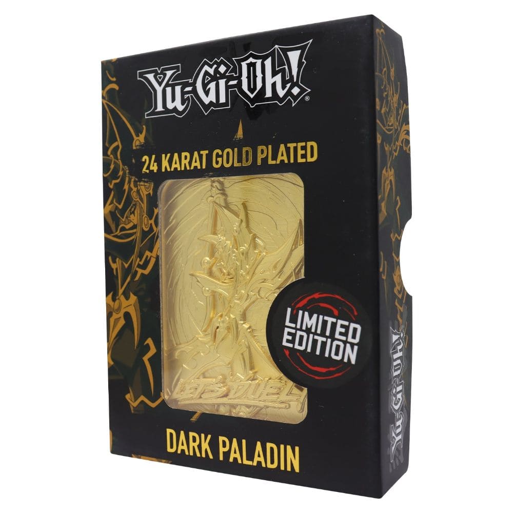 God of Cards: Yu-Gi-Oh! 24k Gold Plated Collectible Dark Paladin Produktbild