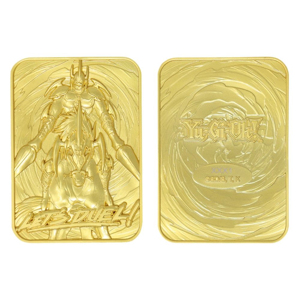 God of Cards: Yu-Gi-Oh! 24k Gold Plated Collectible Gaia the Fierce Knight 1 Produktbild