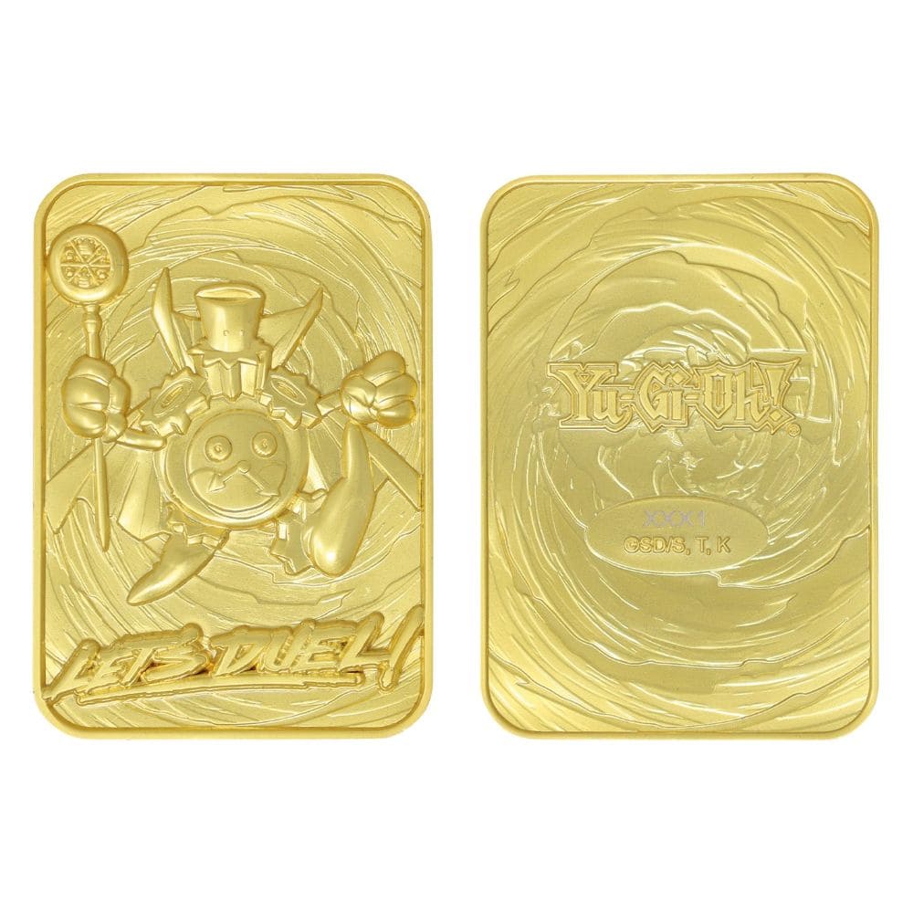 God of Cards: Yu-Gi-Oh! 24k Gold Plated Collectible Plated Time Wizard 1 Produktbild