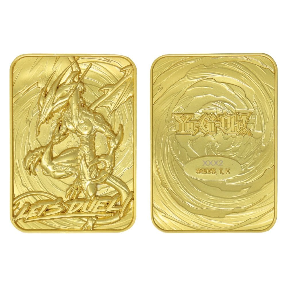 God of Cards: Yu-Gi-Oh! 24k Gold Plated Collectible Stardust Dragon 1 Produktbild