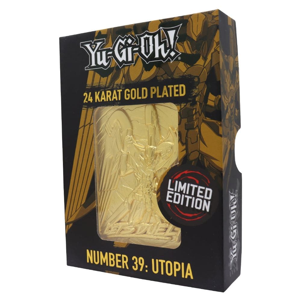 God of Cards: Yu-Gi-Oh! 24k Gold Plated Collectible Utopia Produktbild