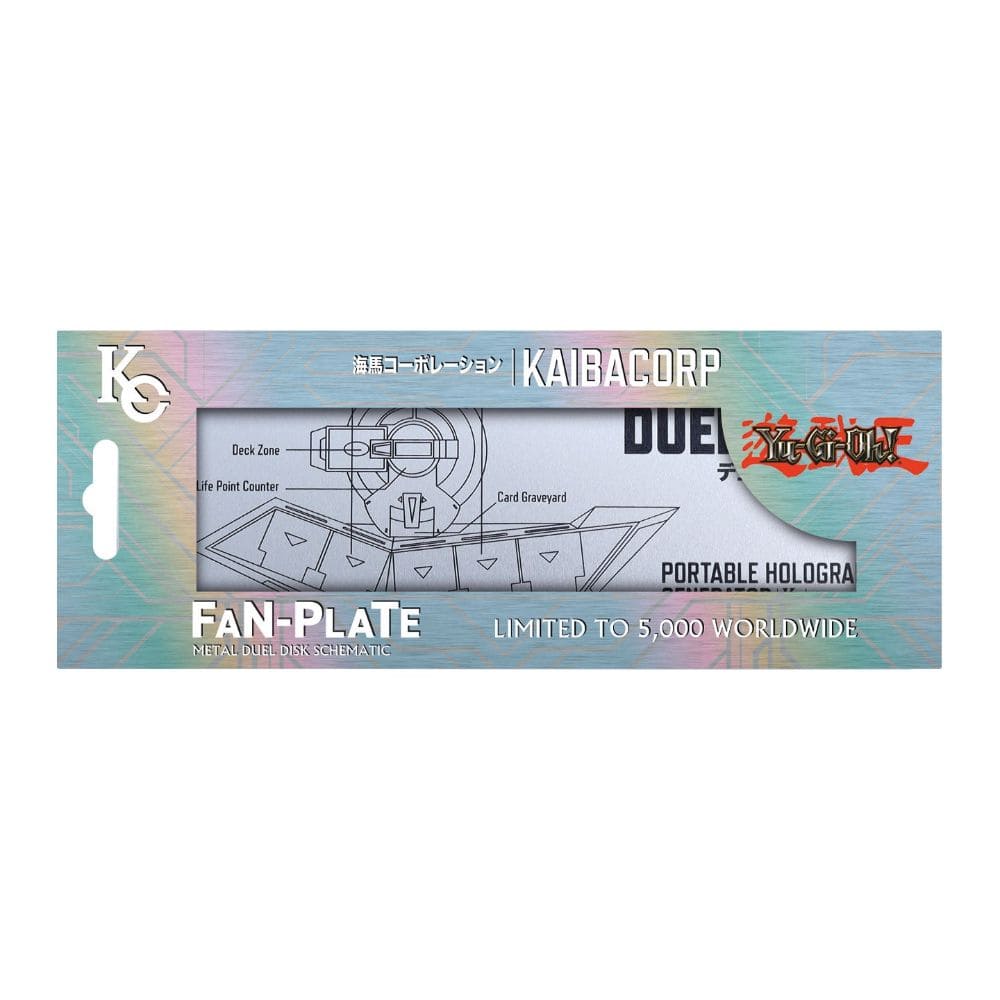God of Cards: Yu-Gi-Oh! Duel Disk Schematic Fan-Plate Produktbild