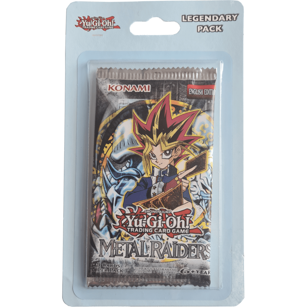 YuGiOh! Legendary Pack Booster Blister Metal Raiders kaufen God of