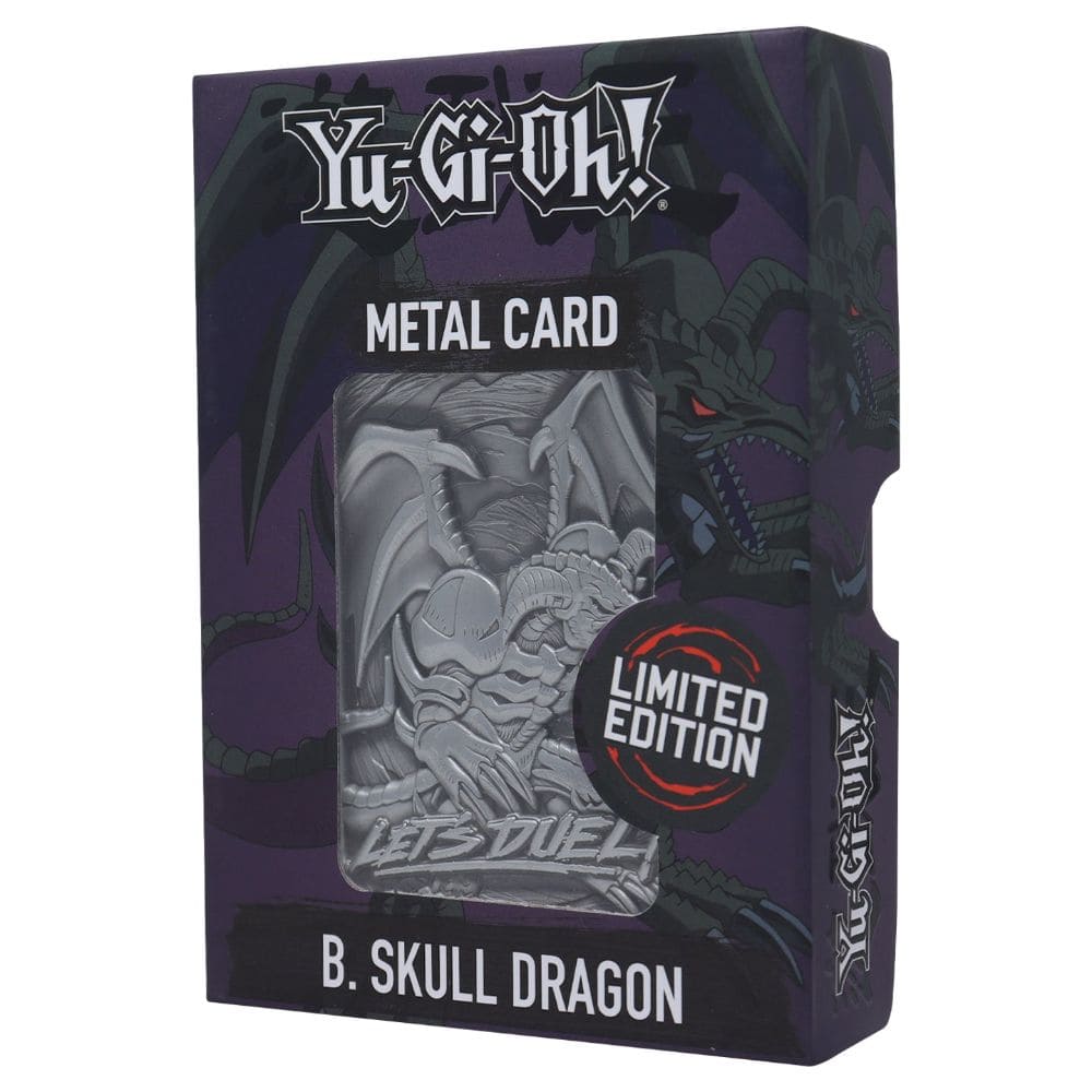 God of Cards: Yu-Gi-Oh! Metal Card Collectible Black Skull Dragon Produktbild
