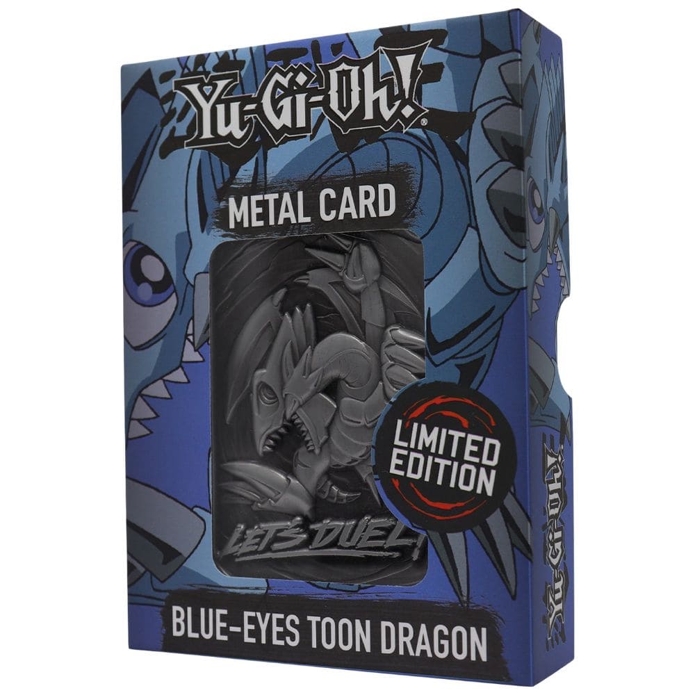 God of Cards: Yu-Gi-Oh! Metal Card Collectible Blue Eyes Toon Dragon Produktbild