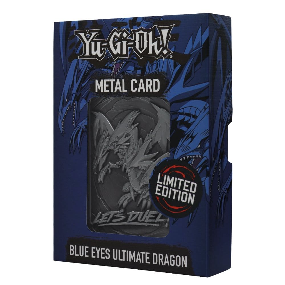 God of Cards: Yu-Gi-Oh! Metal Card Collectible Blue Eyes Ultimate Dragon Produktbild