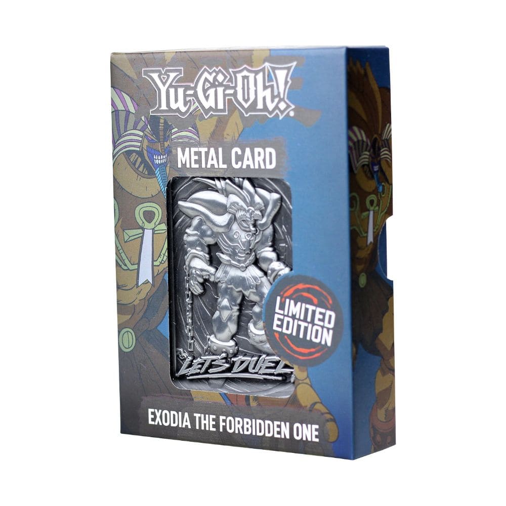 God of Cards: Yu-Gi-Oh! Metal Card Collectible Exodia Produktbild