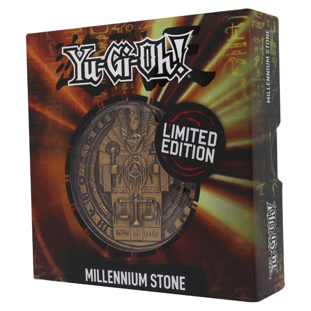 God of Cards: Yu-Gi-Oh! Metal Card Collectible Millennium Stone Produktbild
