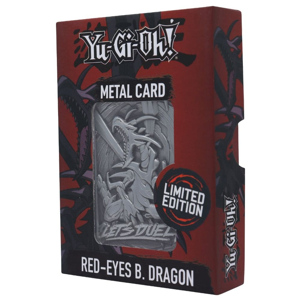 God of Cards: Yu-Gi-Oh! Metal Card Collectible Red Eyes Black Dragon Produktbild