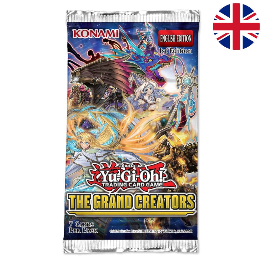 God of Cards: Yu-Gi-Oh! The Grand Creators Booster Englisch Produktbild