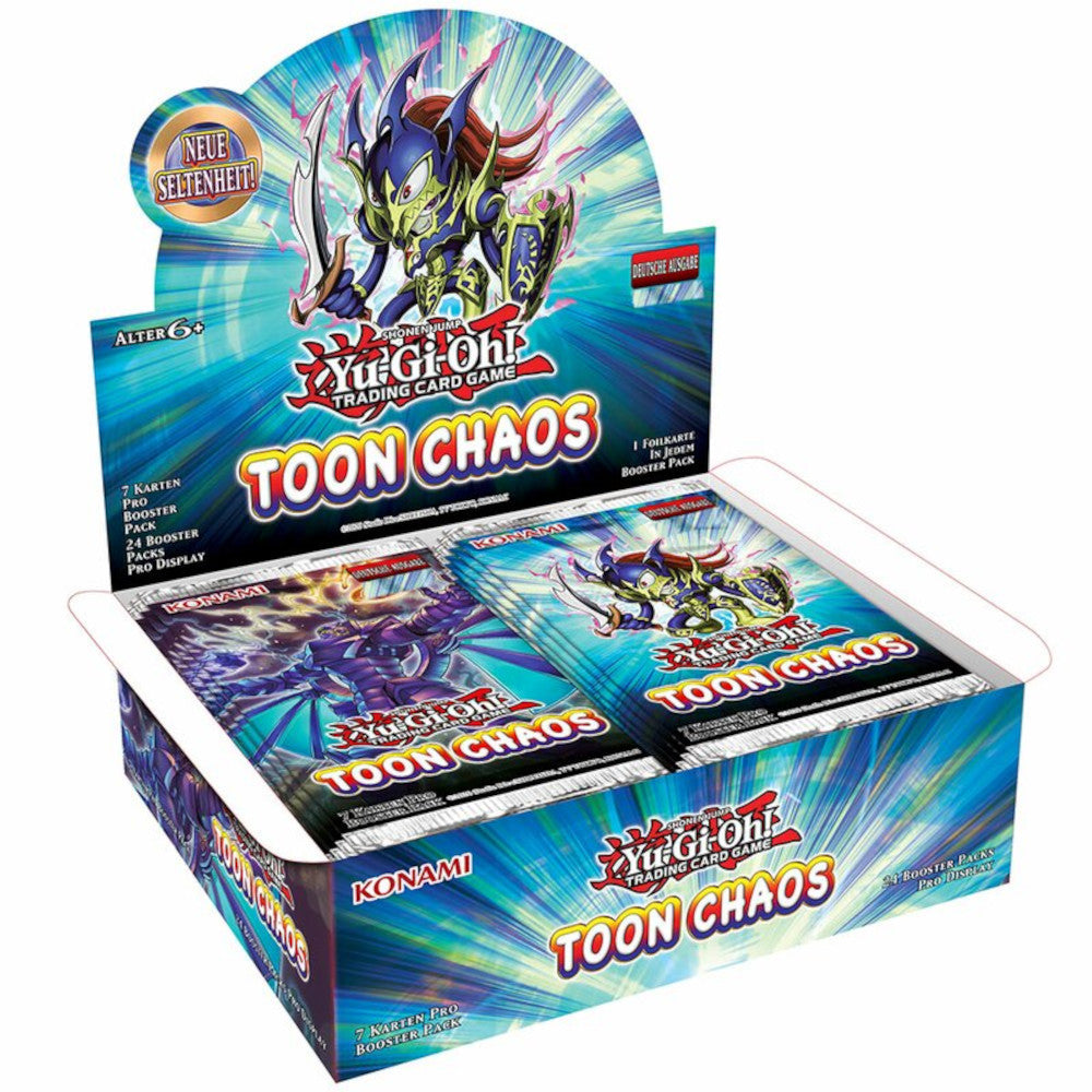 God of Cards: Yu-Gi-Oh! Toon Chaos 24er Booster Display Produktbild