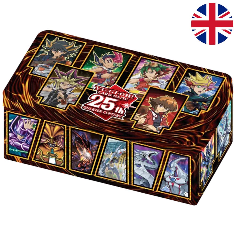 God of Cards: Yugioh 25th Anniversary Tin Dueling Heroes Englisch Produktbild