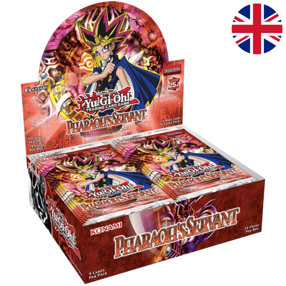 Yu-Gi-Oh! <br> Pharaoh´s Servant 25th Anniversary Edition <br> 24er Display <br> Englisch - God Of Cards