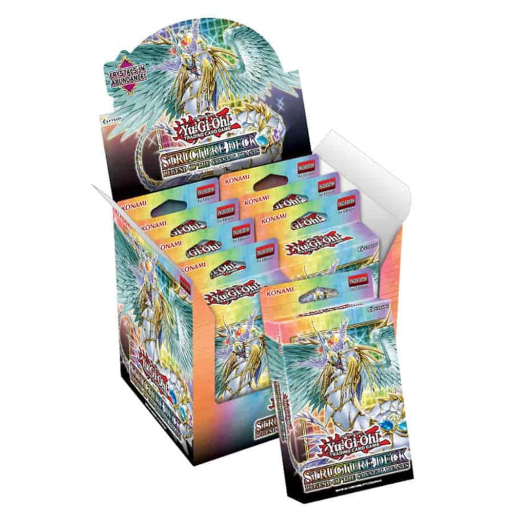 God of Cards: Yugioh Crystal Beasts Structure Deck Display Produktbild