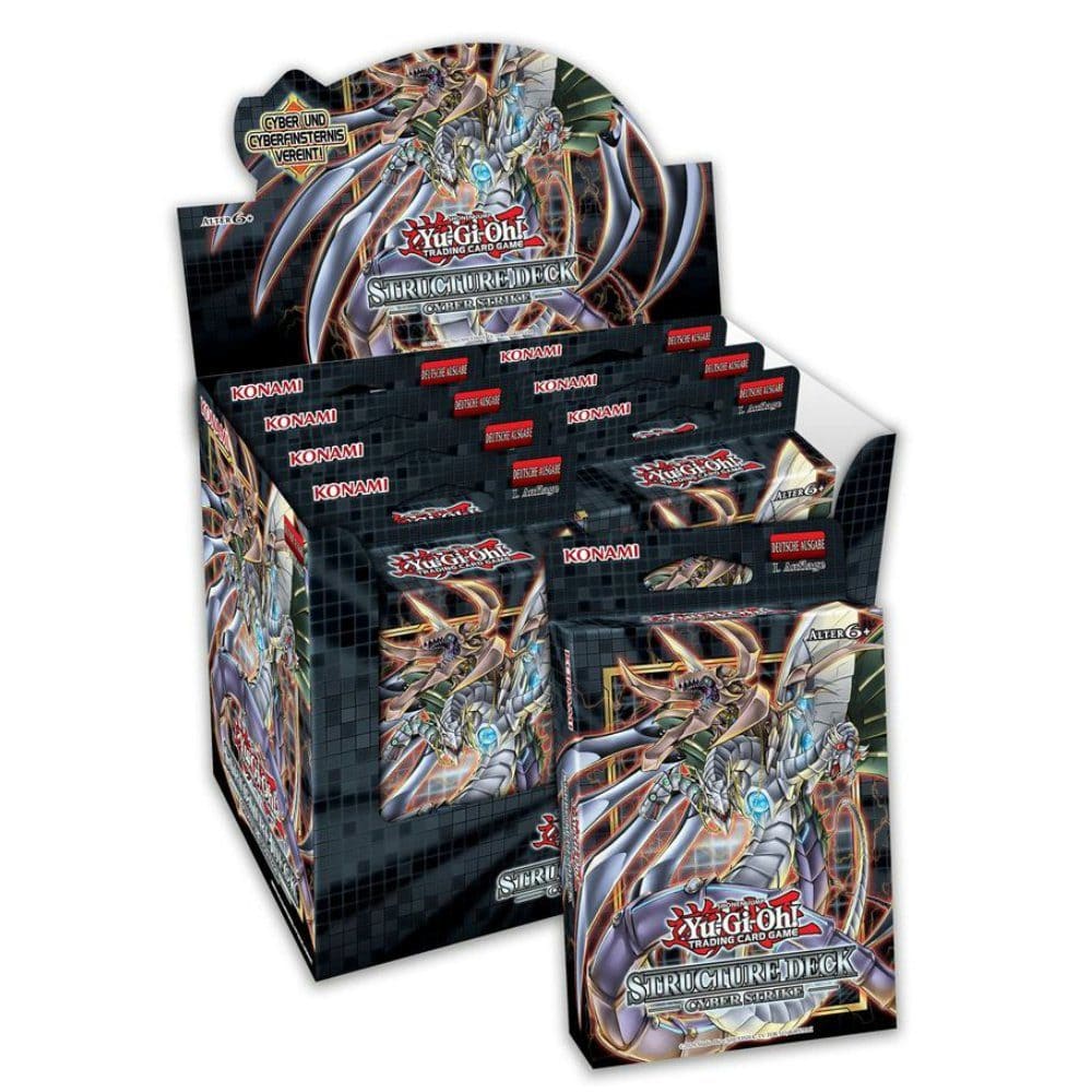 God of Cards: Yugioh Cyber Strike Structure Deck Display Produktbild