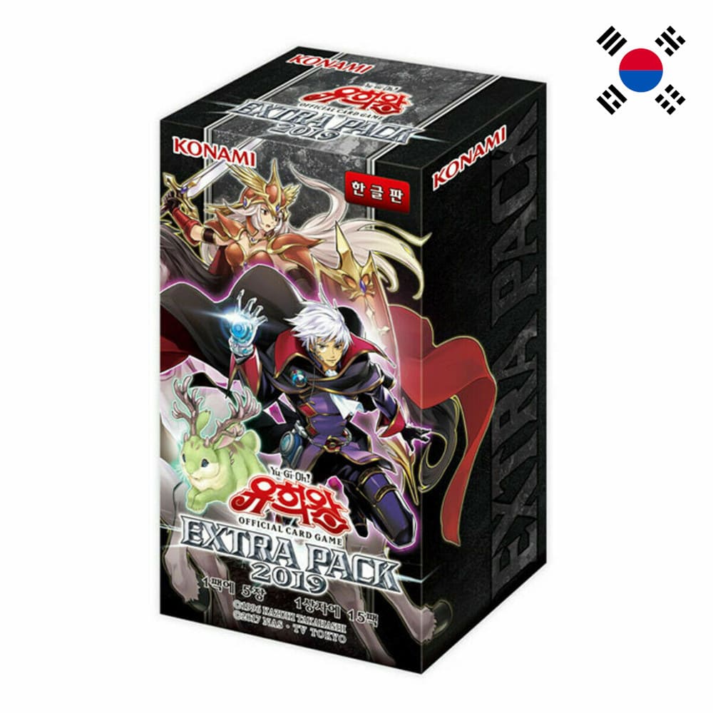 God of Cards: Yugioh Extra Pack 2019 Display Koreanisch Produktbild