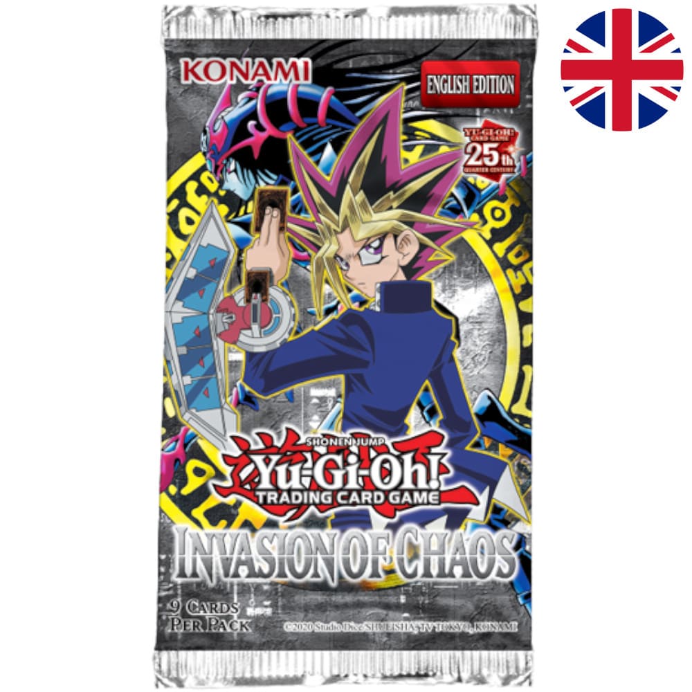 God of Cards: Yugioh Invasion of Chaos Booster Englisch Produktbild