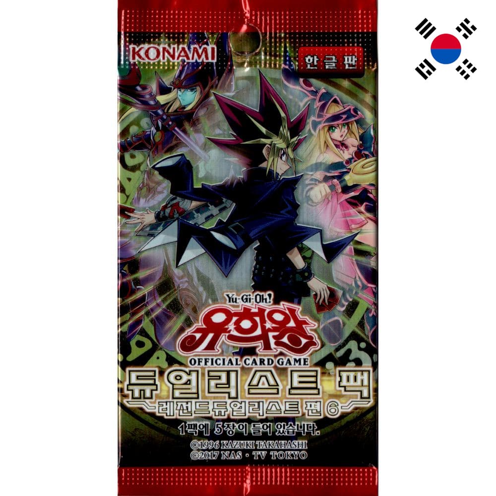 Yu-Gi-Oh! <br> Duelist Pack: Legend Duelist 6 <br> Booster <br> Koreanisch - God Of Cards