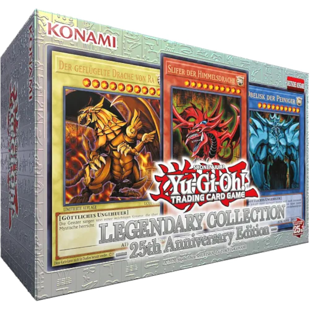 God of Cards: Yugioh Legendary Collection 25th Anniversary Deutsch Produktbild