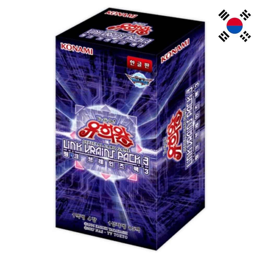 God of Cards: Yugioh Link Vrains Pack 3 Display Koreanisch Produktbild