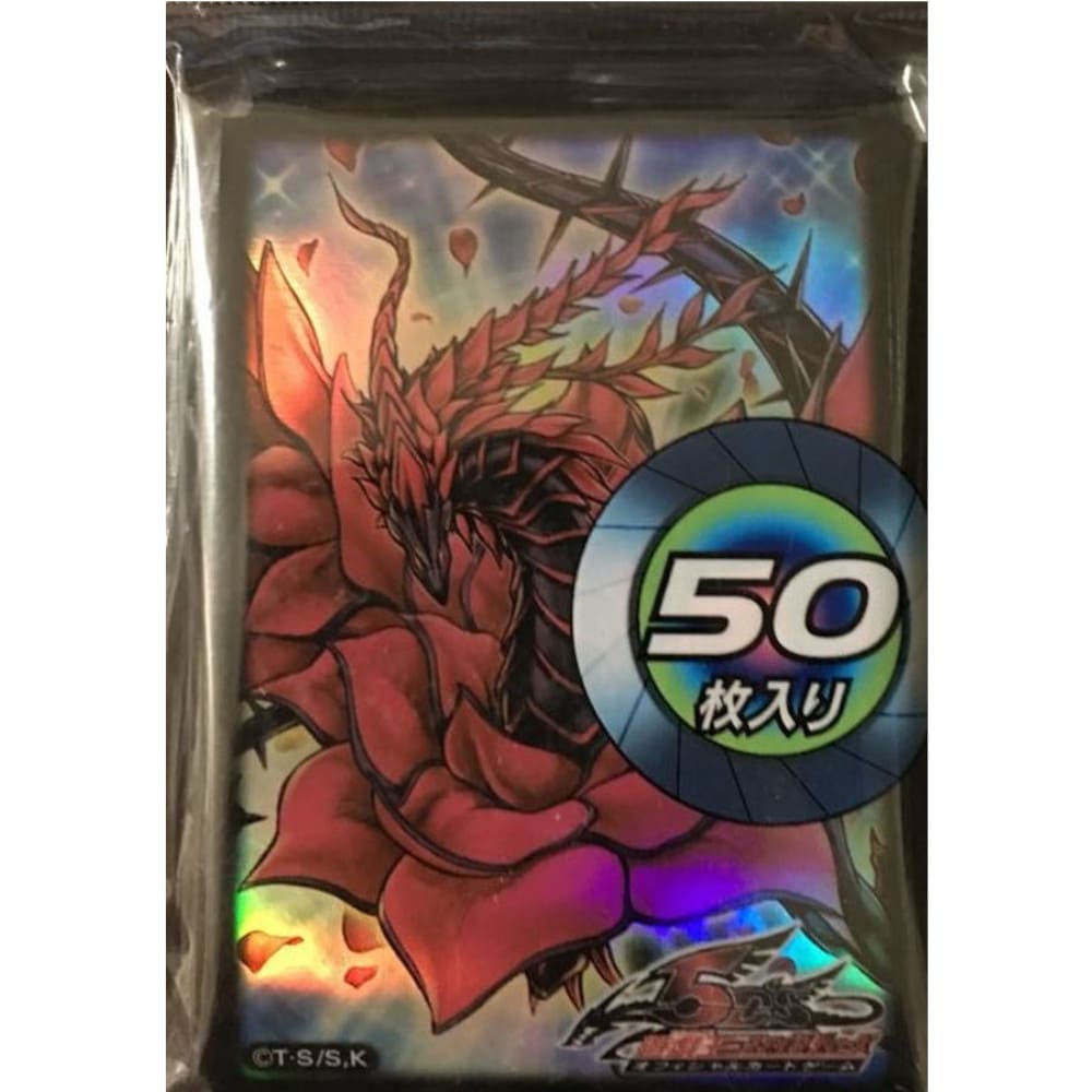 God of Cards: Yugioh OCG Sleeves Black Rose Dragon Produktbild