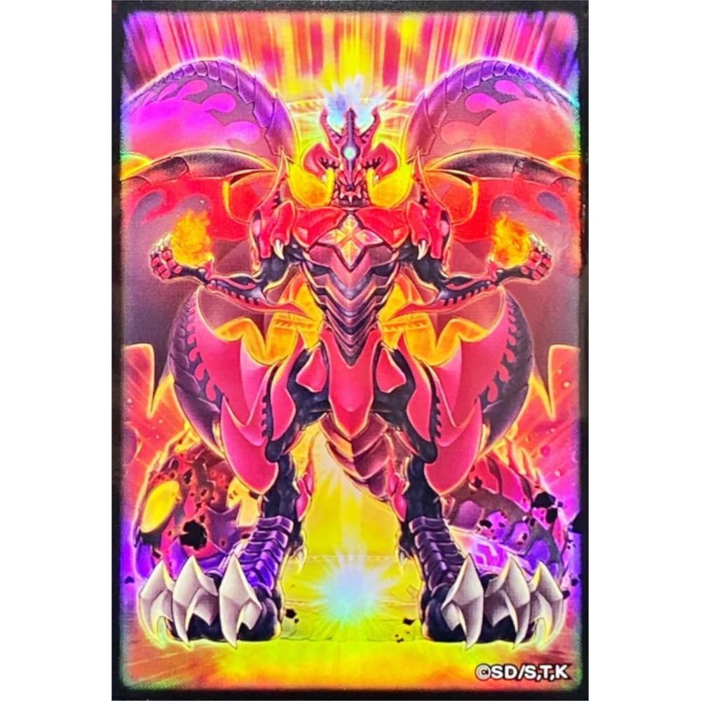 God of Cards: Yugioh OCG Sleeves Red Super Nova Dragon Produktbild