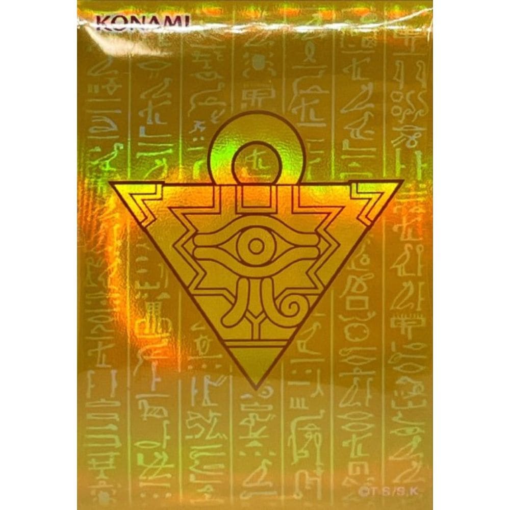 God of Cards: Yugioh OCG Sleeves Thousand Year Puzzle Gold Produktbild