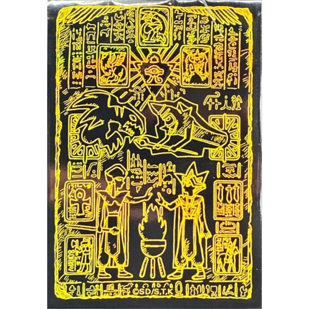God of Cards: Yugioh OCG Sleeves Yellow Lost Kings Produktbild
