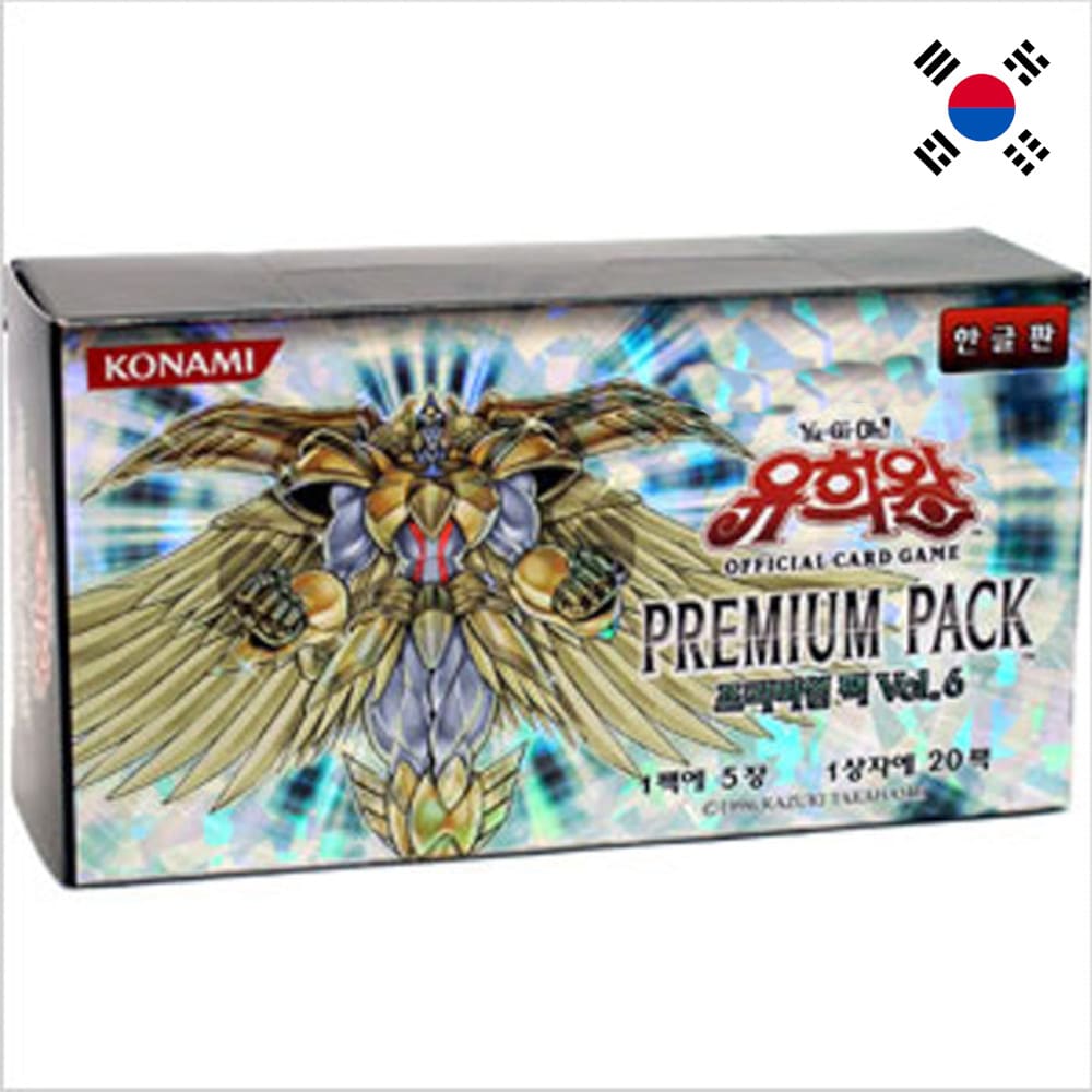 God of Cards: Yugioh Premium Pack 6 Display Koreanisch Produktbild