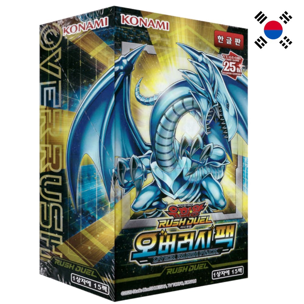 God of Cards: Yugioh Rush Duel Over Rush Pack Display Koreanisch Produktbild