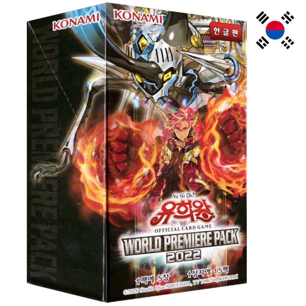 God of Cards: Yugioh World Premiere Pack 22 Display Korean Produktbild
