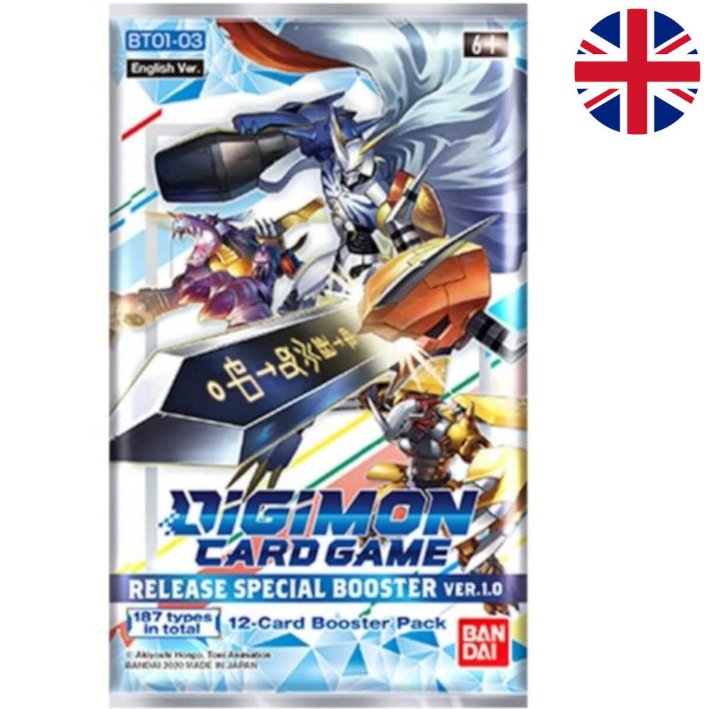 Digimon <br> Release Special Booster Version 1.0 <br> Booster - God Of Cards