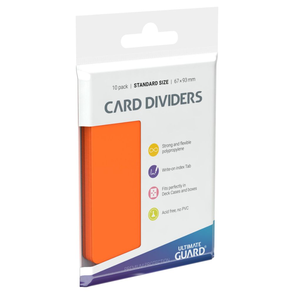 Ultimate Guard <br> Card Dividers Standard Size <br> 10 Stück Multicolor - God Of Cards