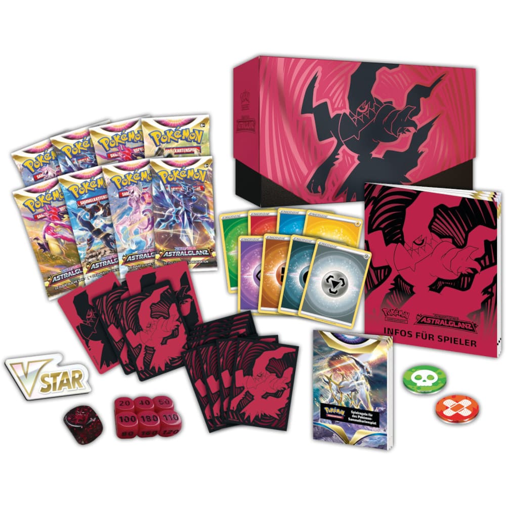 God of Cards: Pokemon Astralglanz Top Trainer Box Inhalt Produktbild